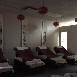 Longevity Relaxing Station - 4 chairs used for foot soak/massage.