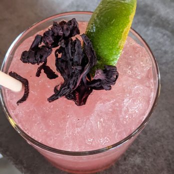 The Brill Line - Prickly pear Hibiscus margarita - Beer Bar Near Me - Phoenix, Arizona