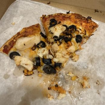 Flying Pie Pizzaria - Before finishing off the remainder! Great habanero pizza! - Pizza Near Me - Boise, Idaho Flying Pie Pizzaria - Before finishing off the remainder! Great habanero pizza! - Pizza Near Me - Boise, Idaho