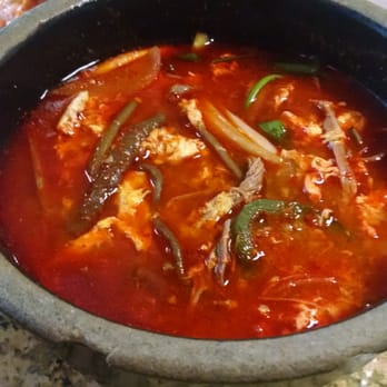 Korean Grill - Spicy beef soup - Korean Near Me - Austin, Texas