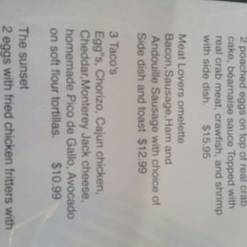 J. Gumbo's - J Gumbos breakfast menu - Cajun/Creole Near Me - Louisville, Kentucky