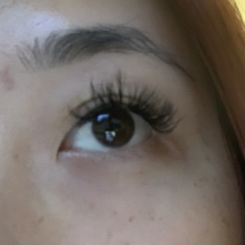 The OC Lash Loft - Uneven lashes no matter how much I brushed them down - Eyelash Service Near Me - Irvine, California