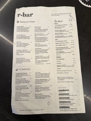 Menu photo 4 R. House Baltimore, MD Menu photo 4 R. House Baltimore, MD