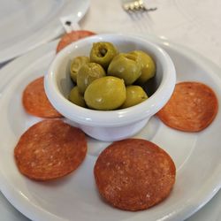 Peñafiel - Olives and chorizo