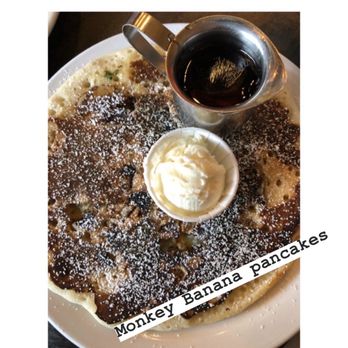 Millie's Cafe - Monkey Banana pancakes (not vegan) - Breakfast & Brunch Near Me - Los Angeles, California Millie's Cafe - Monkey Banana pancakes (not vegan) - Breakfast & Brunch Near Me - Los Angeles, California