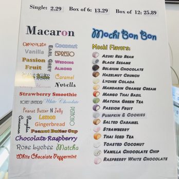 OoFusion - Macaron menu - Juice Bars & Smoothies Near Me - Lake Worth, Florida