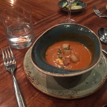 FIG Restaurant - Tomato soup - Bars Near Me - Santa Monica, California FIG Restaurant - Tomato soup - Bars Near Me - Santa Monica, California