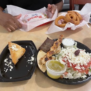 Grecian Corner - Combination Platter - Greek Near Me - Winston Salem, North Carolina