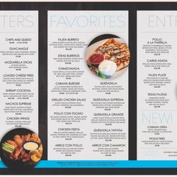 Copa Cabana - Menu