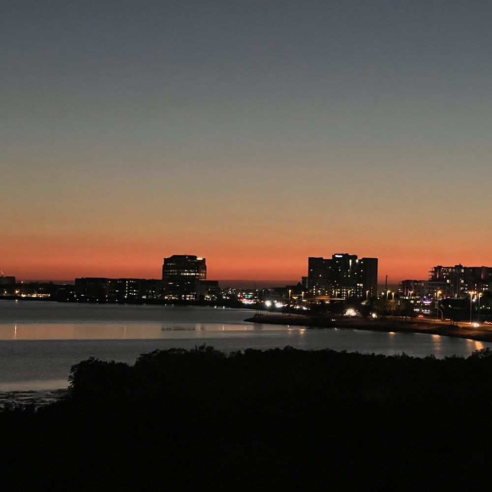 1823 Kitchen & Bar - a view of a city at dusk - New American Near Me - Tampa, Florida