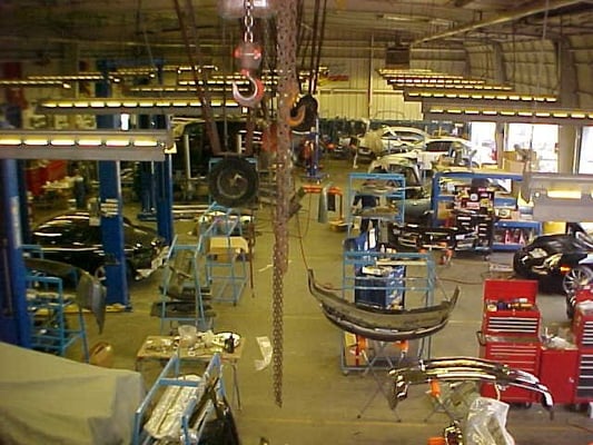 Photo of Anderson-Behel - Santa Clara, CA, US. Body Shop Repair Area