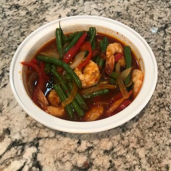 Thai Square Restaurant - Pad Kra Pow with shrimp - Thai Near Me - Philadelphia, Pennsylvania Thai Square Restaurant - Pad Kra Pow with shrimp - Thai Near Me - Philadelphia, Pennsylvania