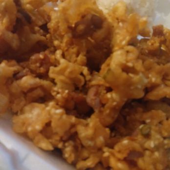 Today Hawaiian BBQ - There is zero meat in my mochiko chicken. I got a whole box of fried flower . - Barbeque Near Me - Thornton, Colorado Today Hawaiian BBQ - There is zero meat in my mochiko chicken. I got a whole box of fried flower . - Barbeque Near Me - Thornton, Colorado