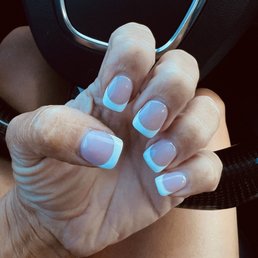 French tip full set acrylic