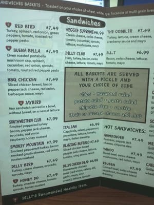 Menu photo 8 Dilly's Deli Tempe, AZ