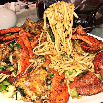 Seafood Cove 2 - Black pepper lobster with noodles - Dim Sum Near Me - Westminster, California Seafood Cove 2 - Black pepper lobster with noodles - Dim Sum Near Me - Westminster, California