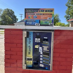 Rainbow Car Wash - Payment Kiosk for automated wash!