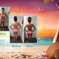 My Sommer Glow - Before and After