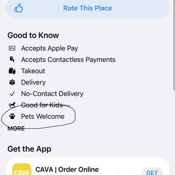 CAVA - "Pets welcome"? - Mediterranean Near Me - Rancho Cucamonga, California CAVA - "Pets welcome"? - Mediterranean Near Me - Rancho Cucamonga, California