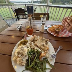 Boathouse Bar & Grill - Delicious chicken fried steak