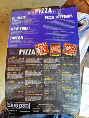 Menu photo 1 Blue Pan Pizza Denver, CO Menu photo 1 Blue Pan Pizza Denver, CO