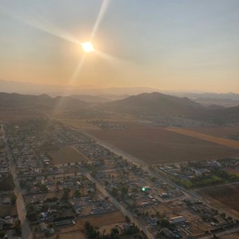Skyline Balloons - Aerial view - Hot Air Balloons Near Me - Perris, California Skyline Balloons - Aerial view - Hot Air Balloons Near Me - Perris, California