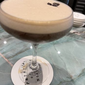 Patsy's Pizzeria - Espresso martini made with Reposado tequila - Pizza Near Me - Boca Raton, Florida Patsy's Pizzeria - Espresso martini made with Reposado tequila - Pizza Near Me - Boca Raton, Florida