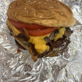 Five Guys - Little Bacon Cheeseburger - Burgers Near Me - Sunrise, Florida