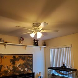 Pro-Line Electric - One of two ceiling fans installed by Jim at Pro Line Electric.