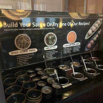 Ichi Shabu - Build your own sauce bar - Japanese Near Me - Fresno, California Ichi Shabu - Build your own sauce bar - Japanese Near Me - Fresno, California