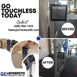 A-1 Locksmith & Security Center - #AccessibilityMatters #InclusiveDesign #ADAFriendly
#ADAAccessibility
#TouchlessTechnology #HygieneSafety #SmartAccess