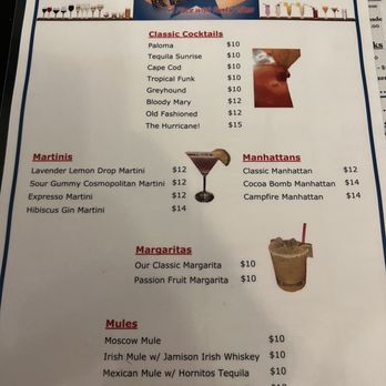 The Replay - Front of drink menu - American Near Me - Cave Junction, Oregon The Replay - Front of drink menu - American Near Me - Cave Junction, Oregon