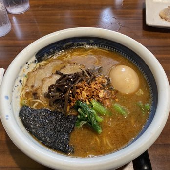 I-NABA - Garlic wagaya ramen - so delish. Broth was rich and creamy!! - Japanese Near Me - Honolulu, Hawaii I-NABA - Garlic wagaya ramen - so delish. Broth was rich and creamy!! - Japanese Near Me - Honolulu, Hawaii