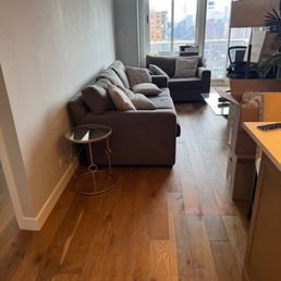 Large sofa to be disassembled and disposed Large sofa to be disassembled and disposed