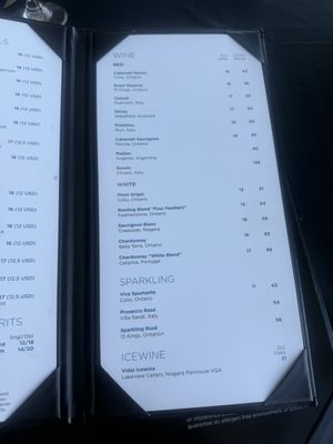 Menu photo 1 Sky Fallsview Steakhouse Niagara Falls, ON Menu photo 1 Sky Fallsview Steakhouse Niagara Falls, ON
