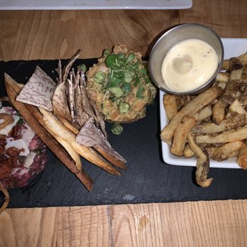 La Belle et la Barbe - a platter of food - French Near Me - Saint-Hubert, Quebec La Belle et la Barbe - a platter of food - French Near Me - Saint-Hubert, Quebec