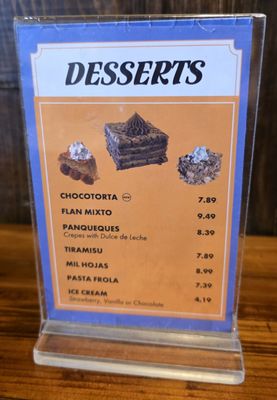 Menu photo 2 Rincón de Buenos Aires - Spring Mountain Las Vegas, NV Menu photo 2 Rincón de Buenos Aires - Spring Mountain Las Vegas, NV