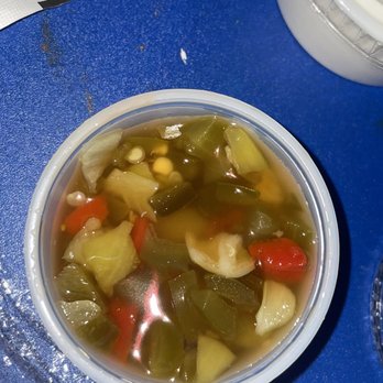 Stanlieo's Sub Villa - This amazing hot-banana-pepper relish stuff gosh it's sooooooo good! Shamelessly ate the rest by itself - Sandwiches Near Me - Huntsville, Alabama