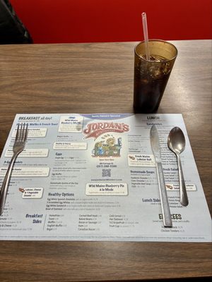 Menu photo 1 Jordans Restaurant Bar Harbor, ME Menu photo 1 Jordans Restaurant Bar Harbor, ME