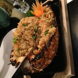 Paradise Road - Thai pineapple fried rice! Very nece!