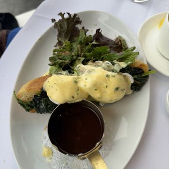 Mister A's - Eggs Benedict - New American Near Me - San Diego, California