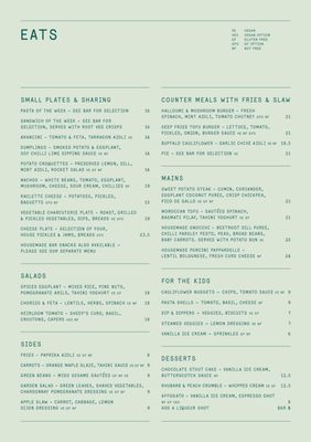 Menu photo 1 The Carringbush Hotel Abbotsford, VIC Menu photo 1 The Carringbush Hotel Abbotsford, VIC