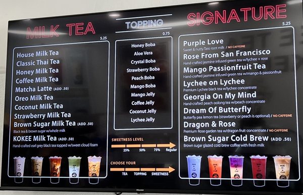 Menu photo 7 Kokee Kitchen Bubble Tea & Chicken Columbia, MD