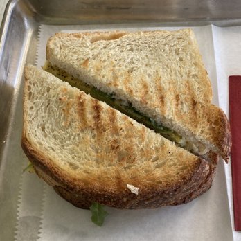 Sunflour Baking Company - My wife's breakfast sandwich. Nothing special. - Bakeries Near Me - Harrisburg, North Carolina