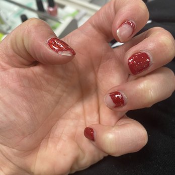 Happy Hands Nails - Nails 6 days after service at Happy Hands - Nail Salons Near Me - Niles, Illinois