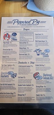Menu photo 1 Peppered Pig Huntsville, AL