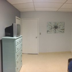 Illini Heritage Rehab & HC - Remodeled rooms include curtains and wall decor