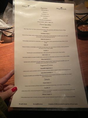 Menu photo 4 Plaza Linda Carmel Valley, CA Menu photo 4 Plaza Linda Carmel Valley, CA