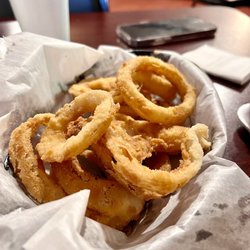 Cam's Ham - Cams Onion Rings - Good, light, crispy that seemed to be homemade. Batter came off easy but still tasty.
