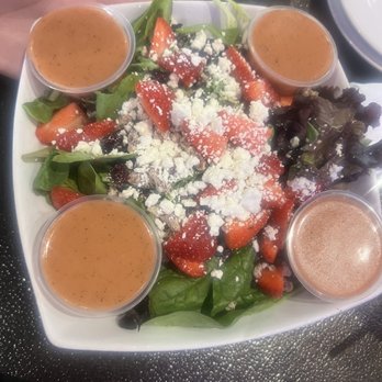 The District By GS - strawberry district fresh salad - Bars Near Me - Los Angeles, California
